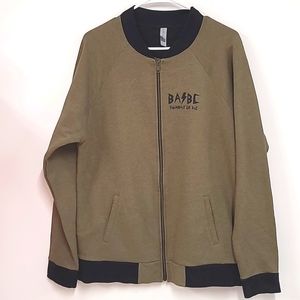 Like new B.A.B.C. zipper fleece jacket size XL.
